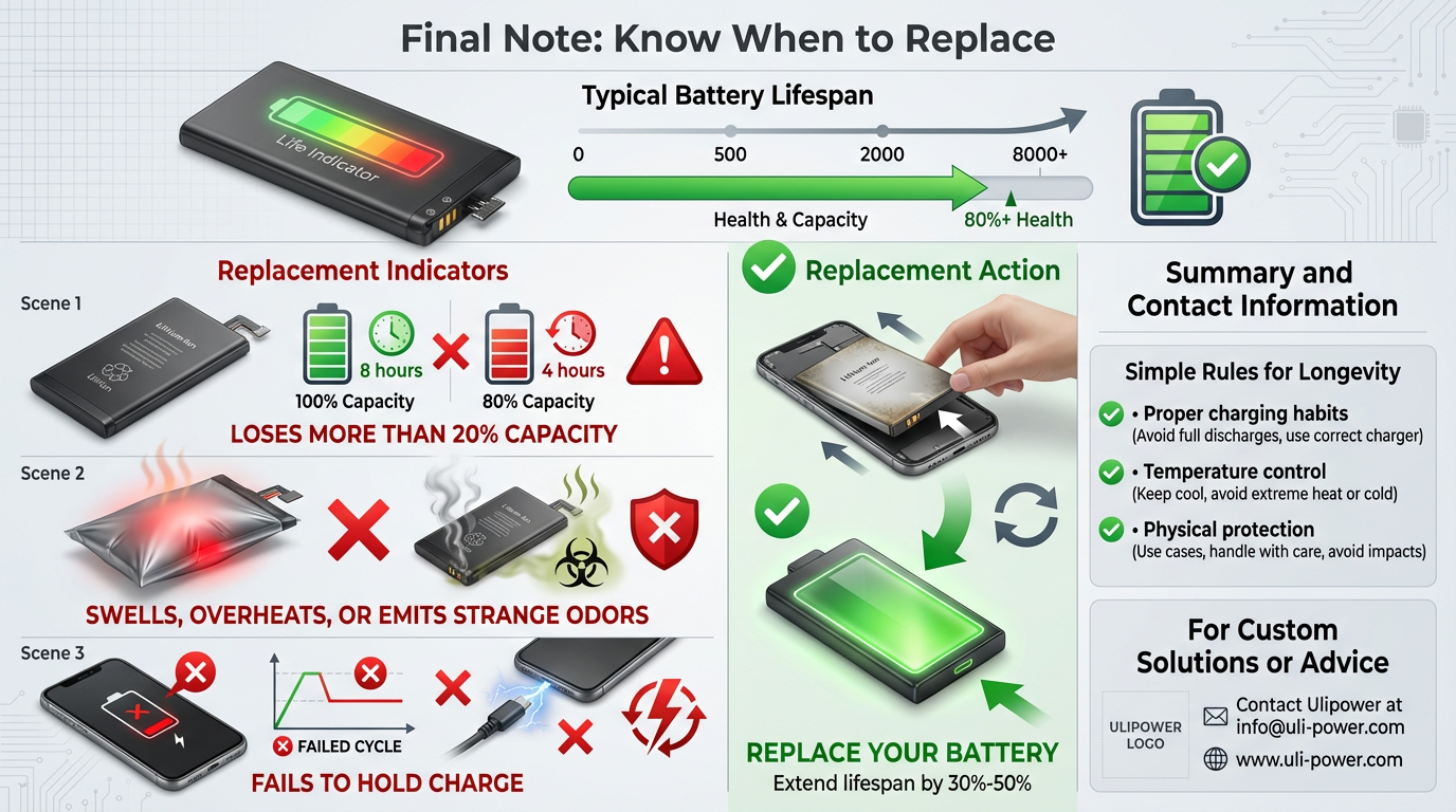 电池更换与总结