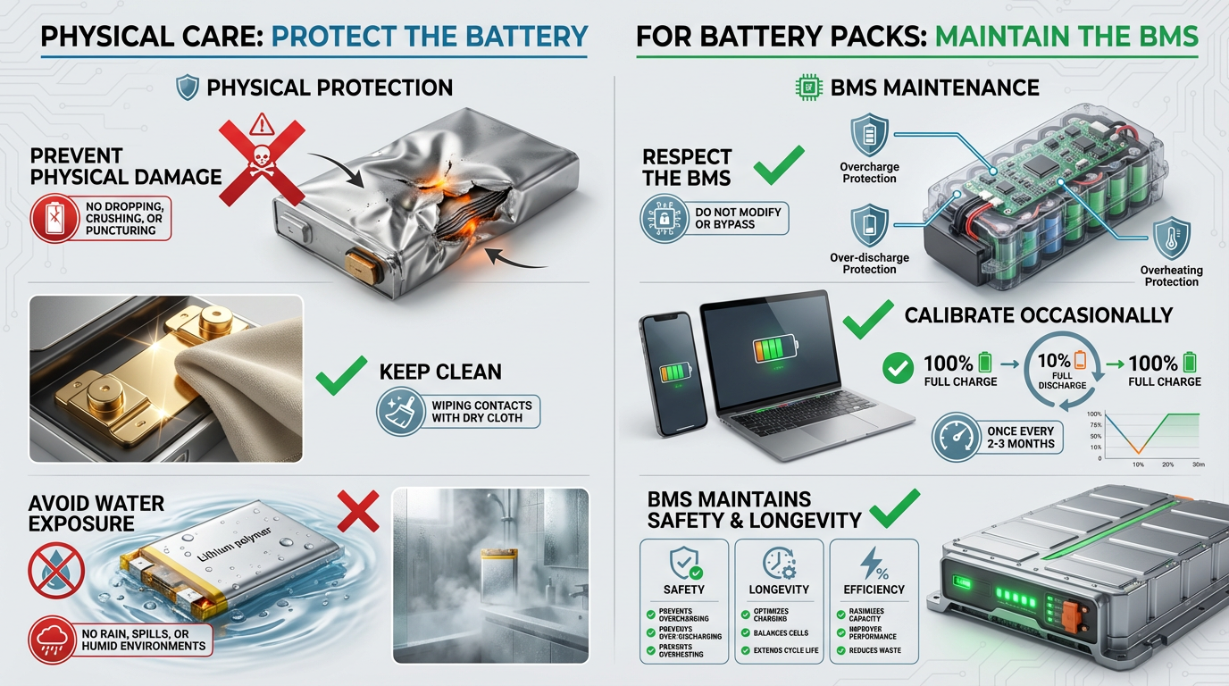 物理保护与BMS维护